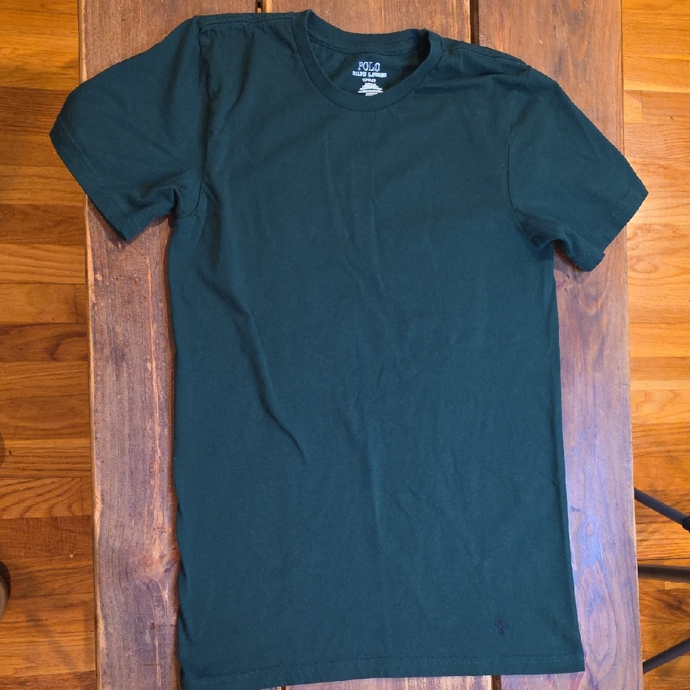 Polo by Ralph Lauren Men's Short Sleeve Crew T-Shirt in Forest Green Size S